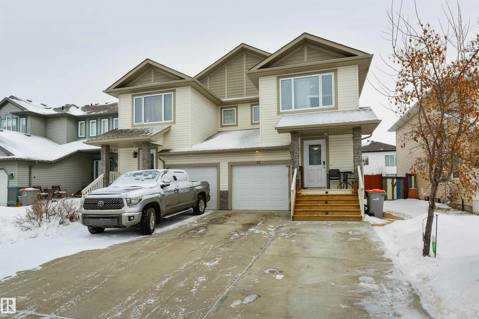 57 SOUTH CREEK WD, Stony Plain - 3 bedroom Duplex for sale