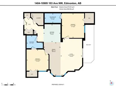 Interior photo 1 of #1404 10909 103 AV NW