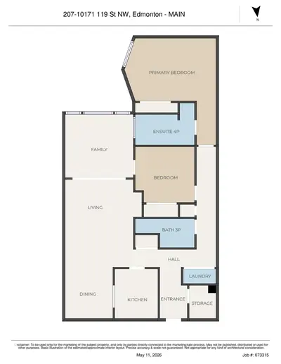 Interior photo 2 of #207 10171 119 ST NW