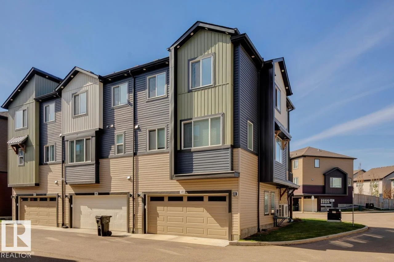 #45 16903 68 ST NW, Edmonton - 3 bedroom Townhouse for sale