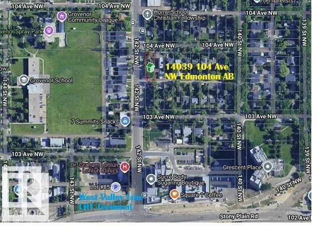 14039 104 AV NW NW, Edmonton - 0 bedroom Vacant Lot/Land for sale