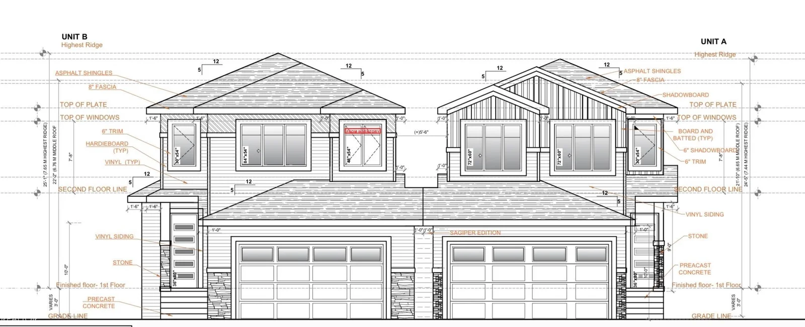 6718 176A AV NW, Edmonton - 4 bedroom Duplex for sale