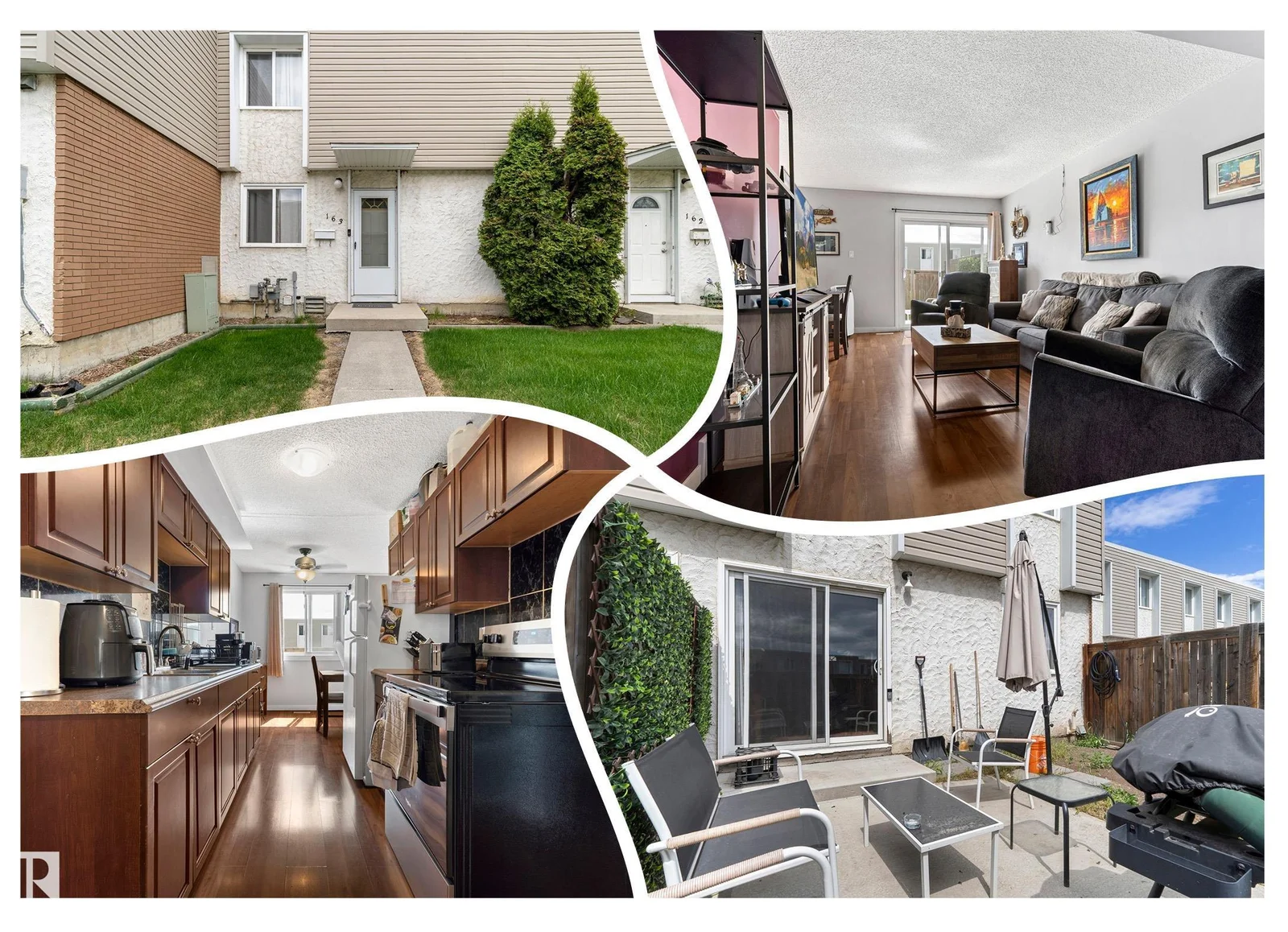 163 CORNELL CT NW, Edmonton - 3 bedroom Townhouse for sale