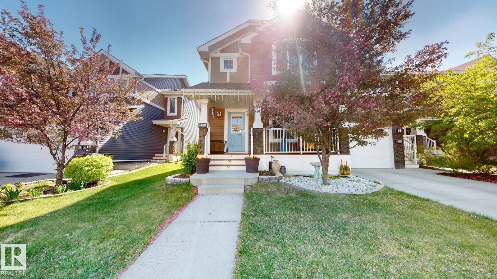 6824 EVANS WD NW NW, Edmonton - 4 bedroom Duplex for sale