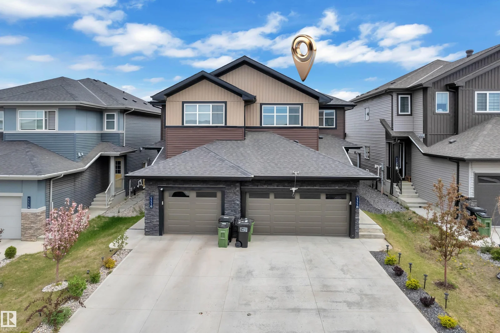 1118 GOLDFINCH CR NW, Edmonton - 4 bedroom Duplex for sale