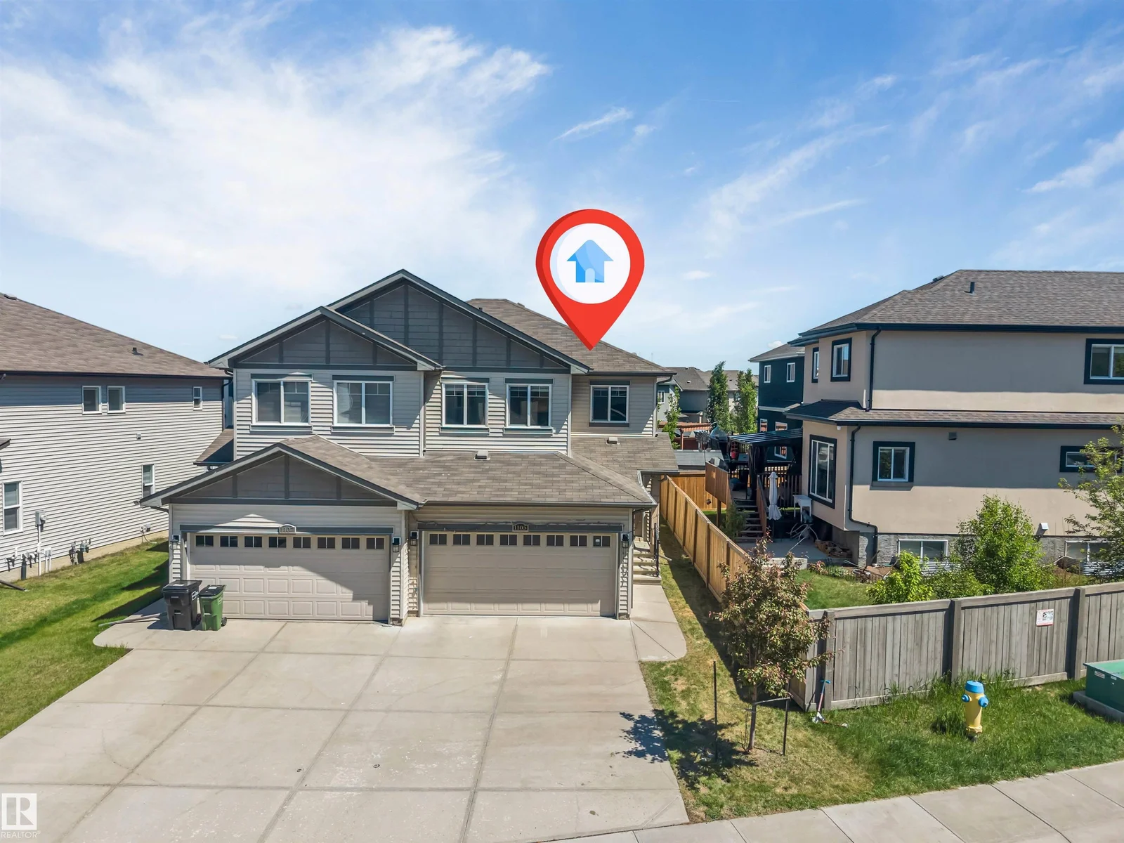 1105 33A ST NW NW, Edmonton - 3 bedroom Duplex for sale