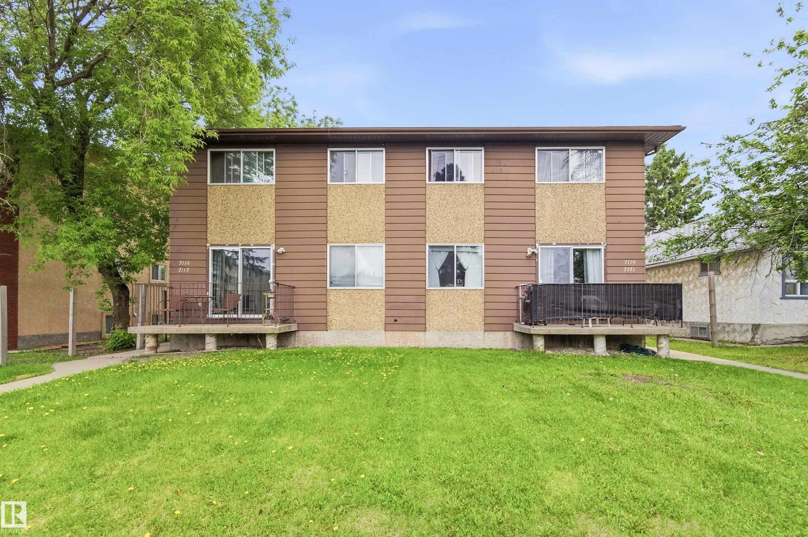 7115-7121 80 AV NW, Edmonton - 10 bedroom Quadruplex for sale