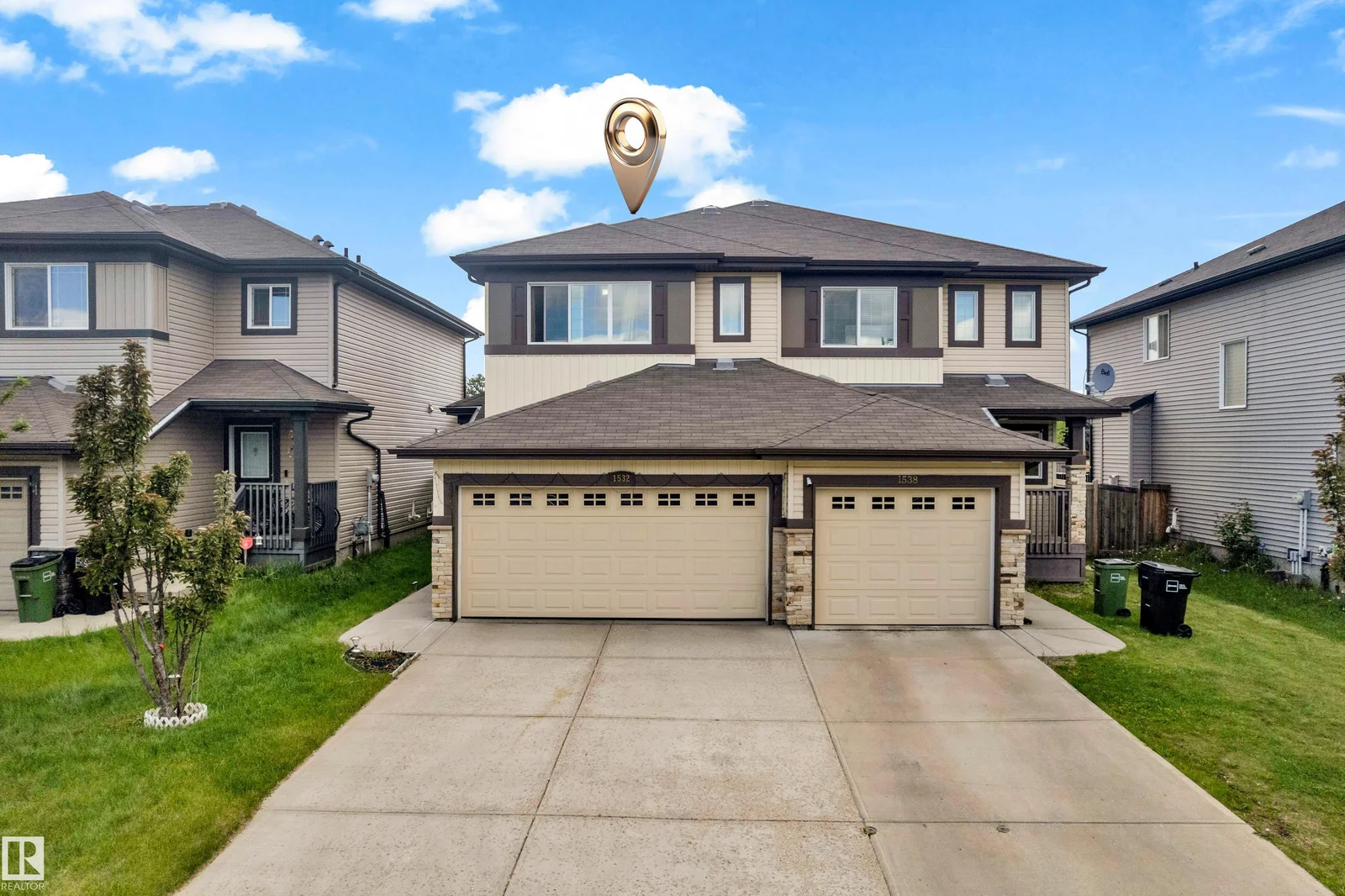 1532 33B ST NW, Edmonton - 3 bedroom Duplex for sale