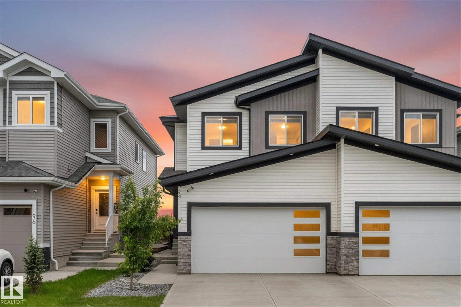 94 ELM ST, Fort Saskatchewan - 3 bedroom Duplex for sale