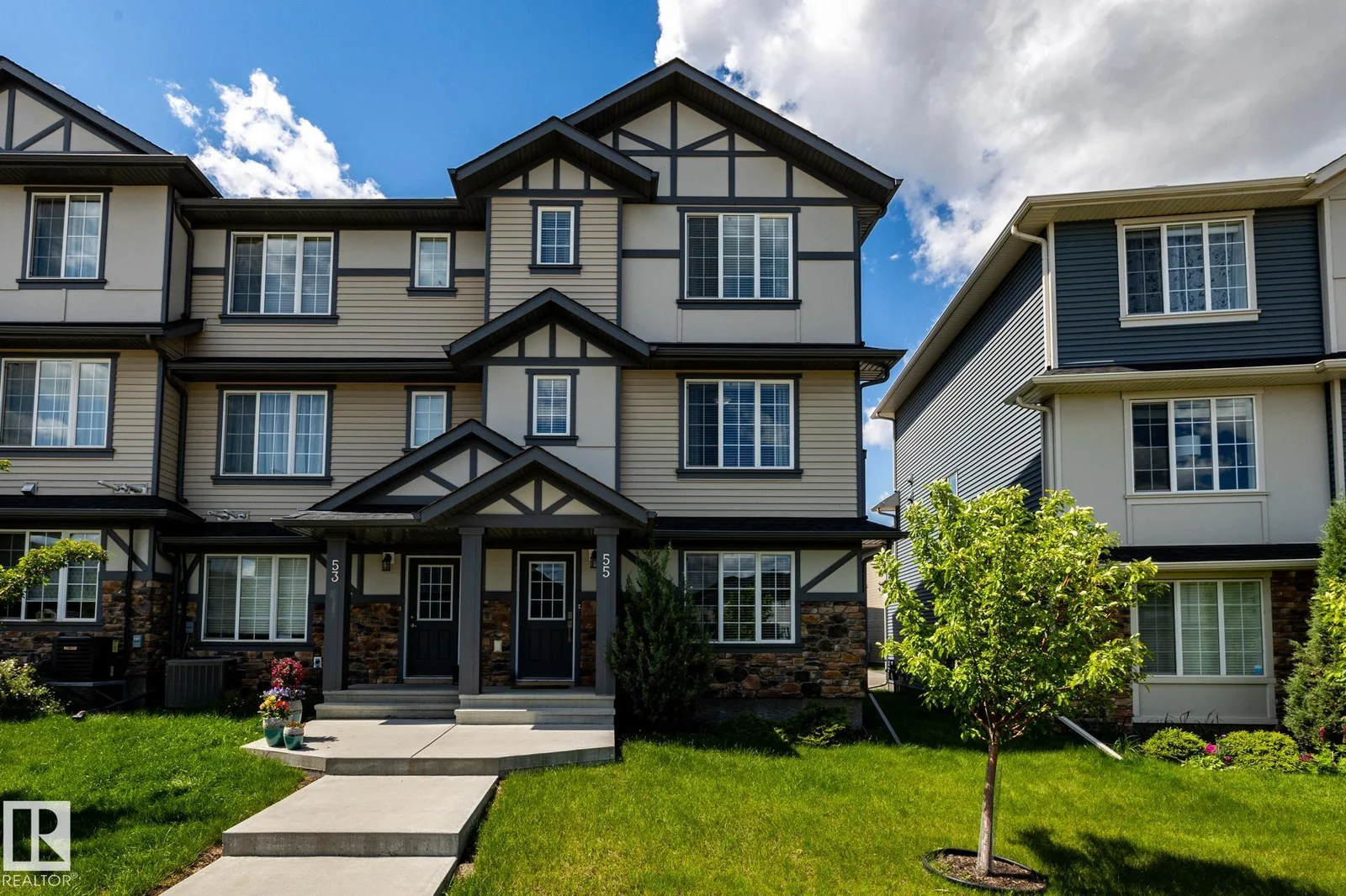 #55 20 AUGUSTINE CR, Sherwood Park - 3 bedroom Townhouse for sale
