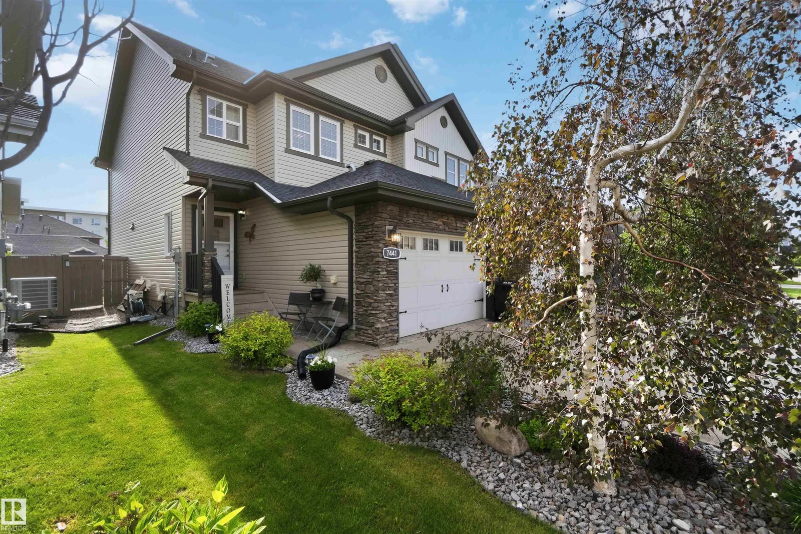 7441 ELLESMERE WY, Sherwood Park - 3 bedroom Duplex for sale