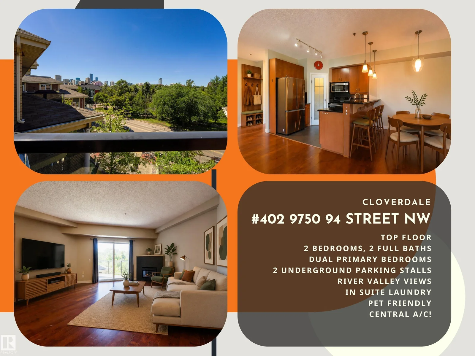 #402 9750 94 ST NW, Edmonton - 2 bedroom Apartment for sale