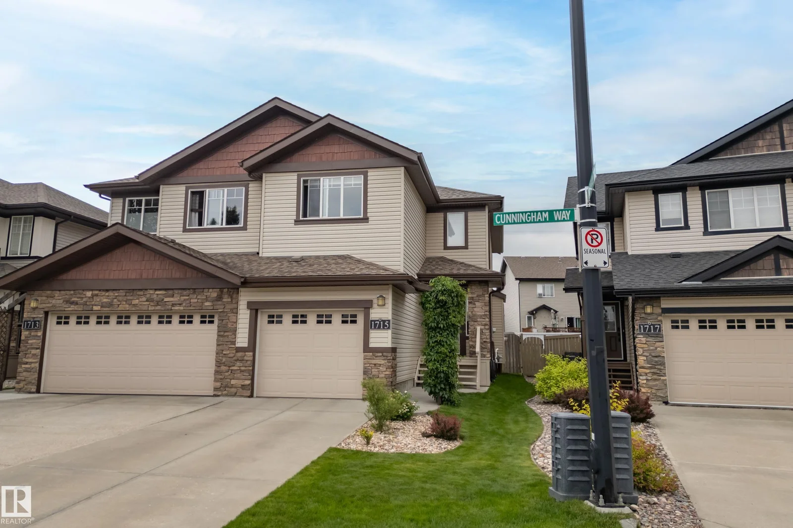 1715 Cunningham WY SW, Edmonton - 2 bedroom Duplex for sale