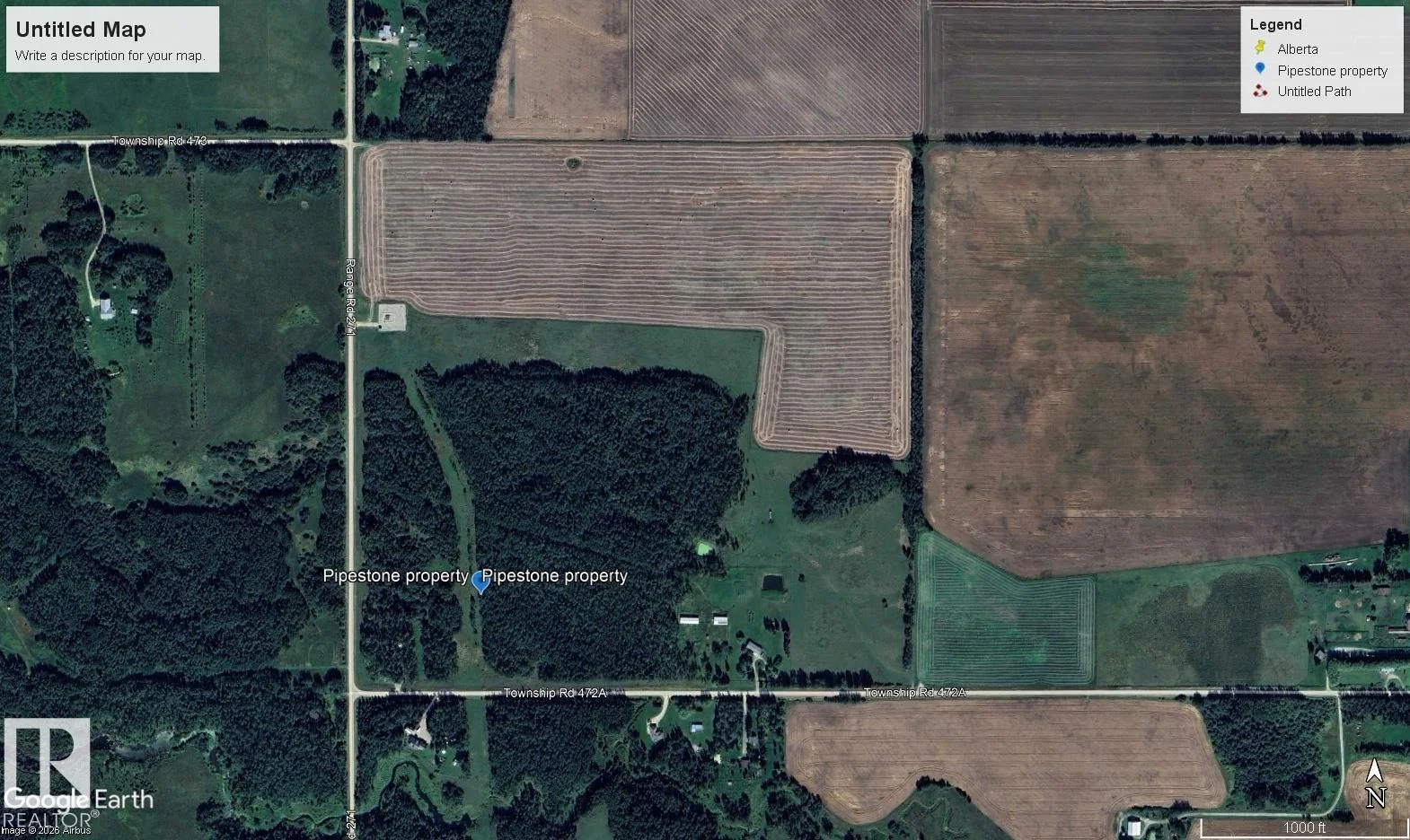271 Range Road & TWP 472A, Rural Wetaskiwin County - 0 bedroom Vacant Lot/Land for sale