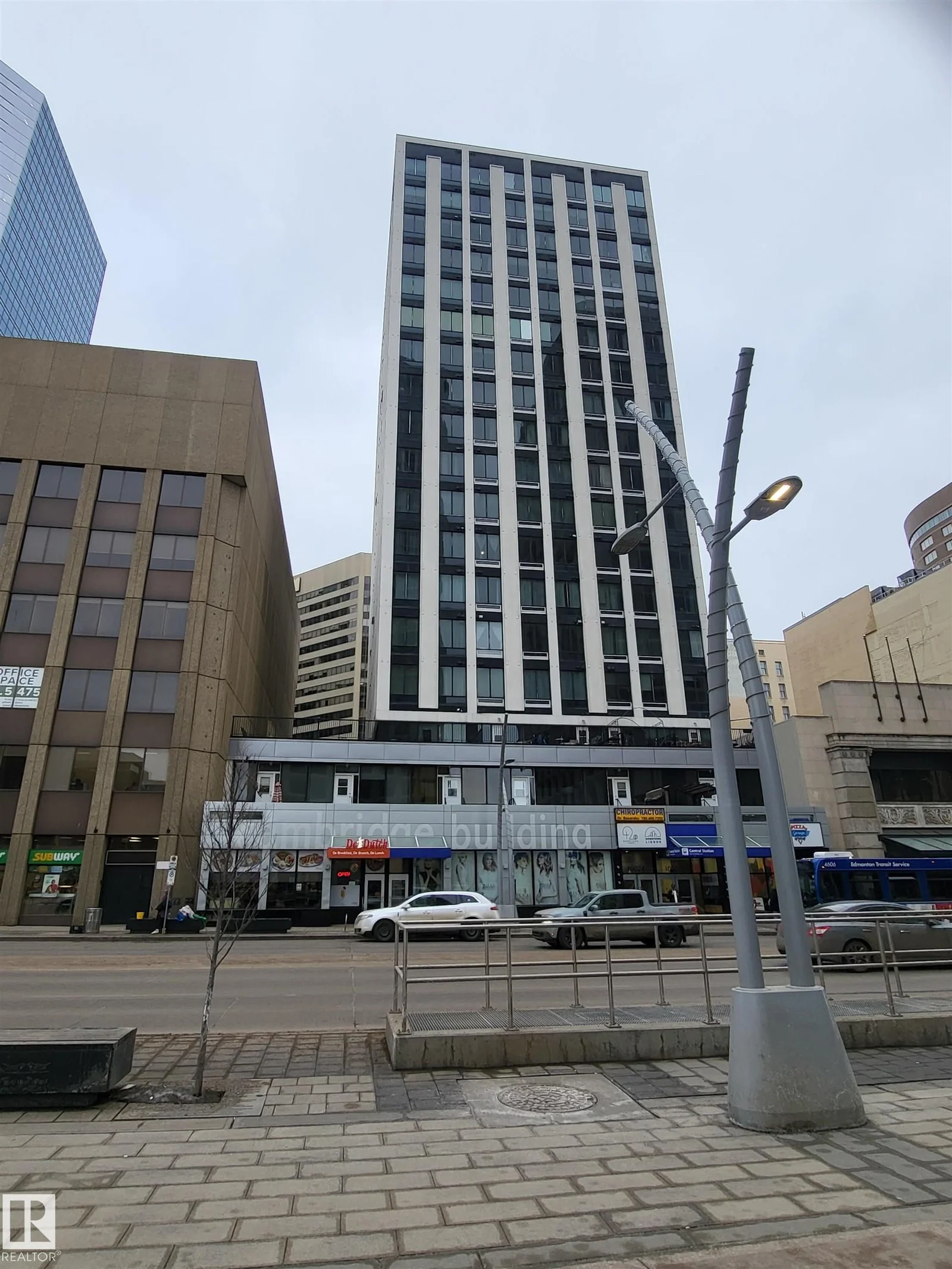#607 10024 Jasper AV NW NW, Edmonton - 1 bedroom Apartment for sale