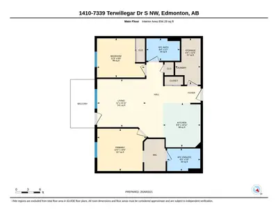 Interior photo 1 of #1410 7339 SOUTH TERWILLEGAR DR NW