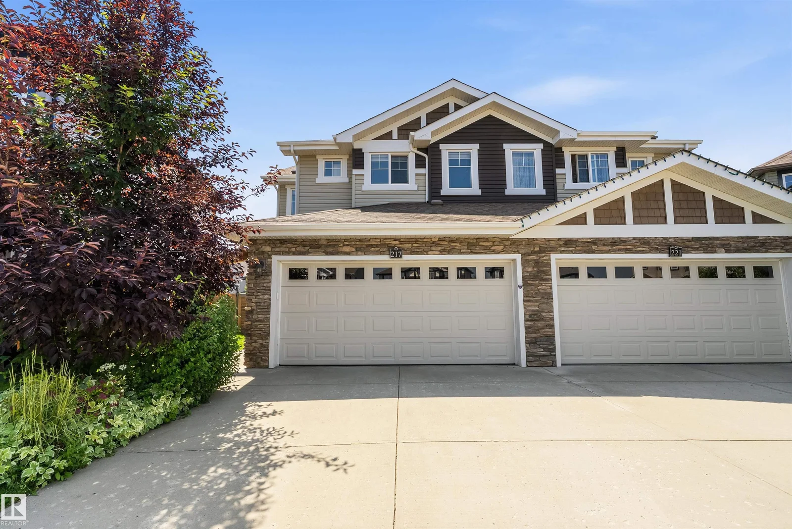 217 SUNPINE POINTE, Sherwood Park - 4 bedroom Duplex for sale