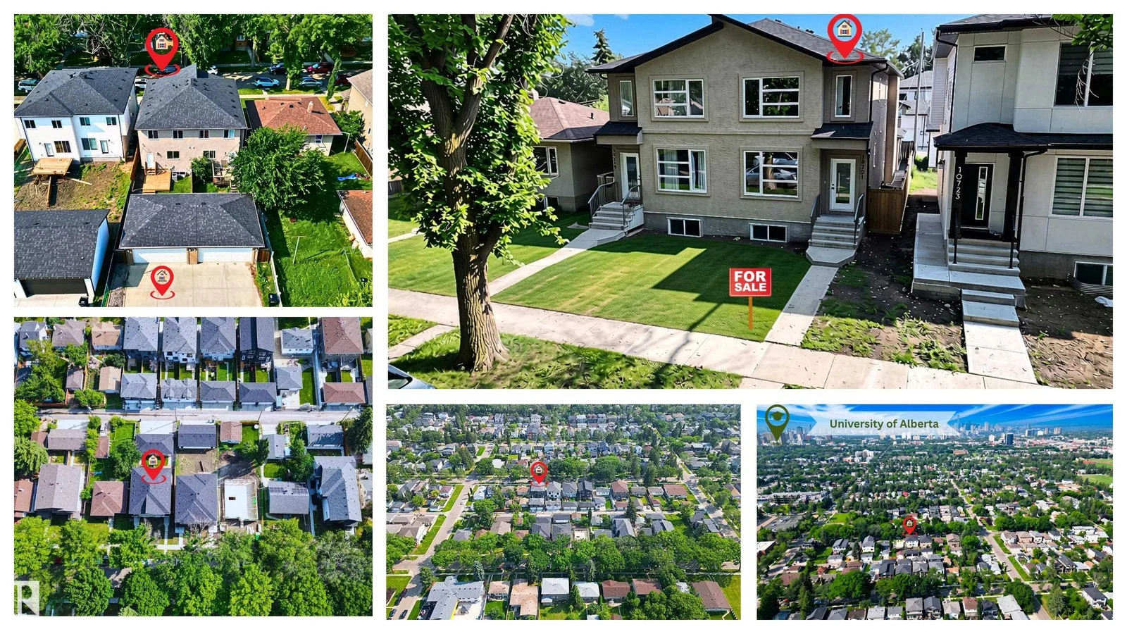 10721 70 AV NW, Edmonton - 3 bedroom Duplex for sale