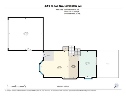 4209 25 AV NW, Edmonton - $488,000