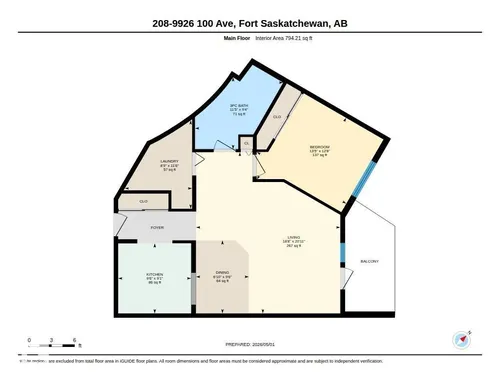 #208 9926 100 AV, Fort Saskatchewan - $169,500