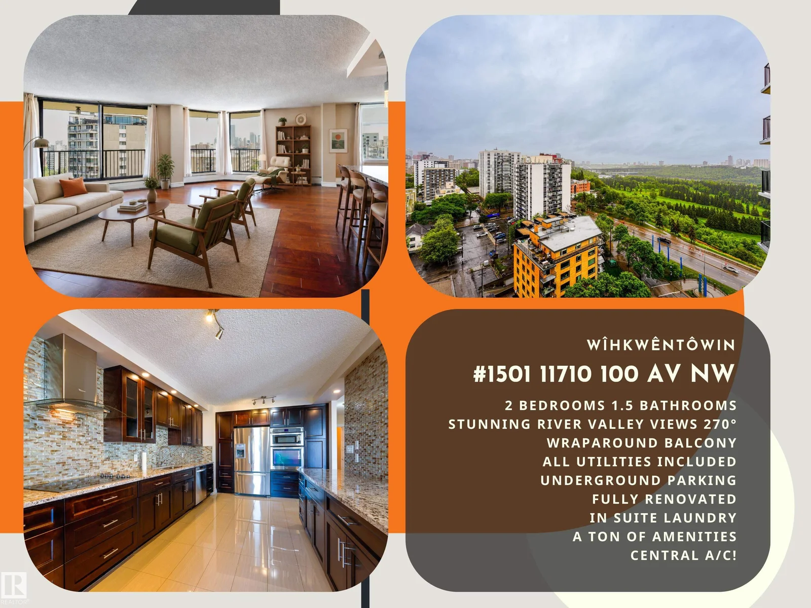 #1501 11710 100 AV NW, Edmonton