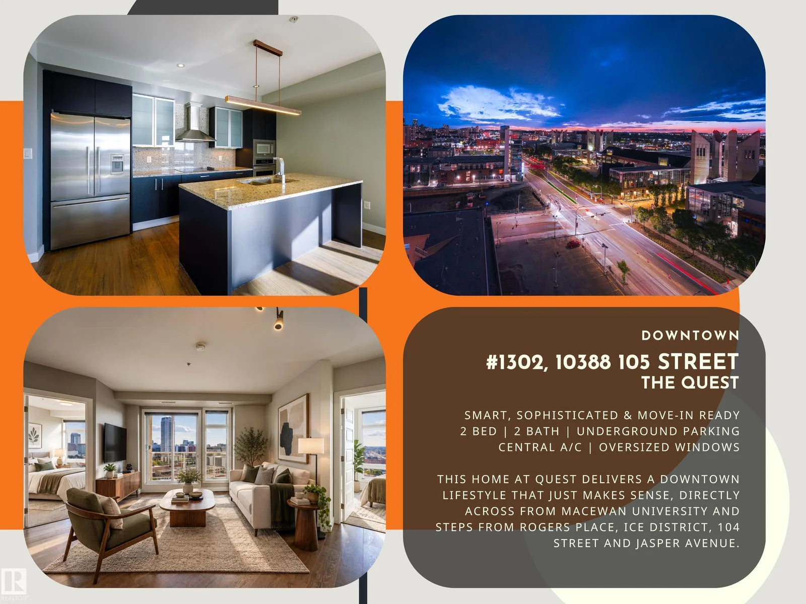 #1302 10388 105 ST NW, Edmonton